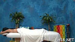 PETITE TEEN OILED MASSAGE TURNS HARDCORE FUCKING!