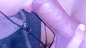 Skinny college dorm slut opens wide for deep facefucking on huge cock throat