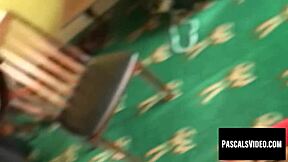 Molly Teased Then Kneels Sucking Huge Dick Cleavage Out