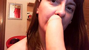 Wanna See Your Dirty Stepmom in Latex Teach Masturbation with Her Fuck Doll?