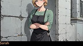 Blonde and Brunette Neighborhood Wives Spread Legs in Hood Orgy Part 2