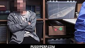 Sexy Mall Cop Rachael Cavalli Craves Pussy Lick From Caught Burglar