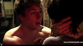 laura wiggins bares small tits and gives celebrity handjob blowie