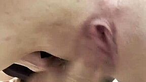 eden ivy moans through sloppy anal ass licking and gaping