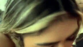 Busty Skinny Brazilian Teen's First POV Blowjob Backstage!