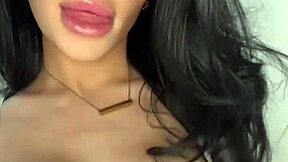 Horny british teen coed 18+ squirts hard in solo webcam toy masturbation