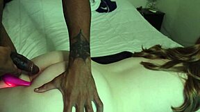 Snow Bunny's Ass Wrecked by Jungle BBC Creampie