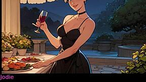 Blonde and Brunette Neighborhood Wives Spread Legs in Hood Orgy Part 2