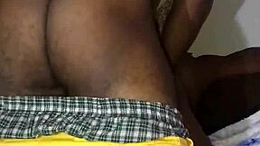 Blonde Hunk Takes Big Black Cock Bareback Doggystyle Nightcap!