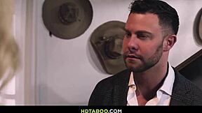 seth gamble swaps with jane wilde and charlie forde for secret threesome fingering and doggystyle