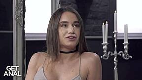 hey lana roy, your tiny 18+ ass looks perfect stretched by that big black cock!