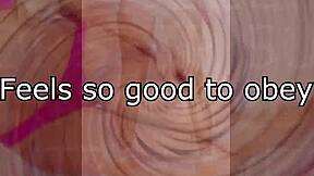 hey, mistress lisa gets totally overwhelmed by erotic hypnosis session