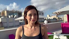 milf spots young stud at hotel pool and takes him upstairs for rough cock pounding