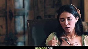 seth gamble swaps with jane wilde and charlie forde for secret threesome fingering and doggystyle