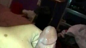 Watching his CUMSHOT in slow motion