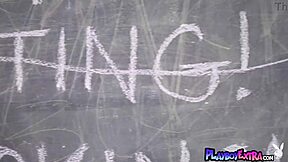 hey keira jackson, big boobed blonde student rips uniform for pussy tease lesson?