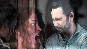 she grabs that used condom from the dumpster diver and makes him her husband now