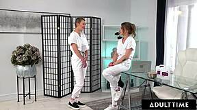 Octavia Red Oiled Nuru Massage Craves Client's Monster Cock