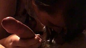 Nasty big ass wife face fucked hard by husband