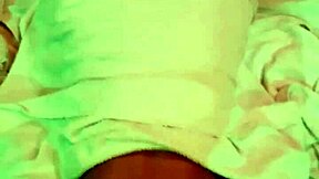 i slide into this smooth ebony transsexual's tight ass slowly