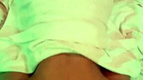 i slide into this smooth ebony transsexual's tight ass slowly