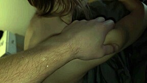 Gentle touches unleash sloppy pussy licking frenzy on horny 18-year-old Italian teen