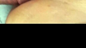 outdoor masturbation turns into blonde's deep anal gaping with huge black cock