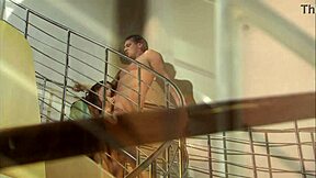 wanna see this brunette slut mom bounce on that huge cock in heels?