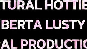 Berta Lusty's Threesome Hints at Wild Cum Bliss