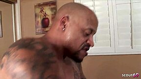 i'm that extreme fat chubby ebony milf bitch with monster natural tits fucked rough by tiny black stud's huge dick