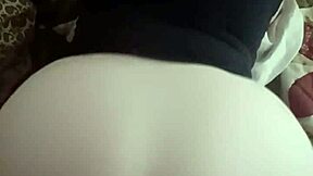 White Slut Bends Over for Fat Black Monster Cock Backshots in Slow Motion POV