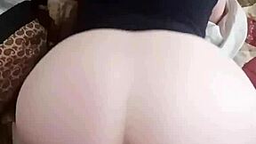 White Slut Bends Over for Fat Black Monster Cock Backshots in Slow Motion POV