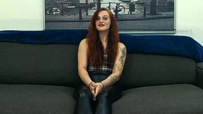 Daisy Maires endures first anal creampie pounding wet pussy interview casting debut!