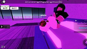 good girl gives roblox stranger polite assjob request fulfillment