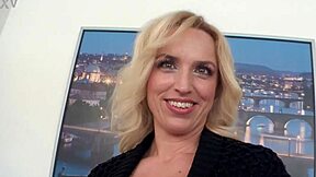 Blonde Housewife Georgina Grey Takes Black Cock Deep in Cuckold Facial Cumshot