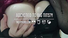 hotwife ivyadventure blows your cuckold hubby with big tits out