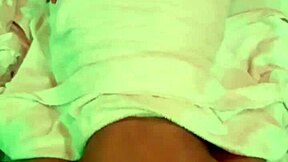 i slide into this smooth ebony transsexual's tight ass slowly