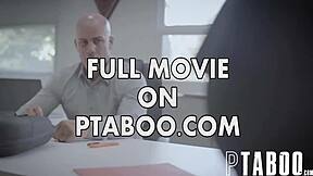 brett rossi faces wild office harassment with big tits bouncing in doggystyle action.