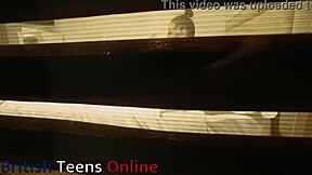 shh you sneaky perv watching your curvy neighbor finger her huge tits