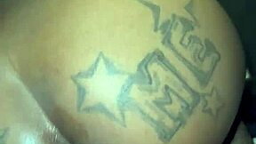 Beale Street Garage Ebony Creampie Doggystyle Bent Over Pounding