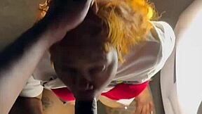 Beale Street Garage Ebony Creampie Doggystyle Bent Over Pounding