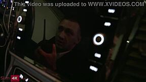 Hey rich lady megan glock ready for guards' double penetration fun?