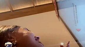 Discovering sexy Spanish midget's alluring European charm up close