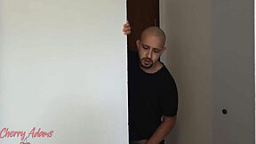 whoa brazilian caught masturbating squirts hard on cock 😍🔥 cherry adams pink pussy