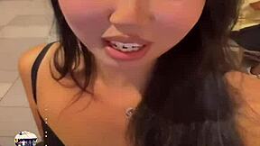 Discovering sexy Spanish midget's alluring European charm up close