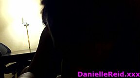Danielle Reid's cam suck tease