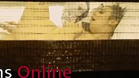 shh you sneaky perv watching your curvy neighbor finger her huge tits