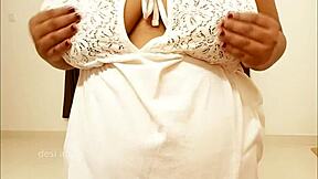 crave this indian maid's huge boobs?