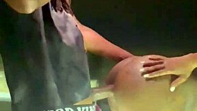 Beale Street Garage Ebony Creampie Doggystyle Bent Over Pounding