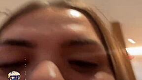 Discovering sexy Spanish midget's alluring European charm up close